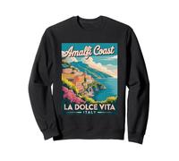 Costiera Amalfitana La Dolce Vita Italia Bellezza scenica Felpa