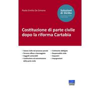 Libri De Simone Paolo Emilio - Costituzione Di Parte Civile Dopo La Riforma Cart