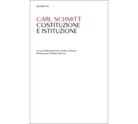 Costituzione e istituzione