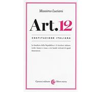 Costituzione italiana: articolo 12