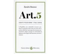 Costituzione italiana: articolo 5