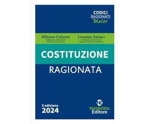 Costituzione ragionata [Paperback] [May 24, 2024] Celotto, Alfonso and Saltari,