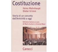Costituzione. Storia di un concetto dall'antichità a oggi