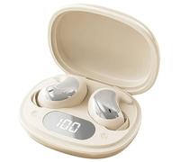 Costnzo Auricolari per dormire, per chi dorme di lato, con cancellazione del rumore, modalità di sonno integrata con 2 suoni naturali e rumore bianco, cuffie per il sonno (pelle)
