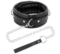 Costrittivo per giochi sadomaso accessorio schiavo bondage guinzaglio e collare