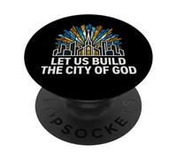 Costruiamo la città di Dio cristiana PopSockets PopGrip Adesivo
