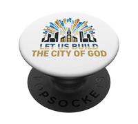 Costruiamo la comunità cristiana della città di Dio PopSockets PopGrip Adesivo