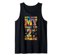 Costruire la mia Strada per la seconda elementare 100 Giorni di Scuola Canotta