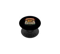 Costruire ricchezza non scuse soldi motivazione PopSockets PopGrip Adesivo