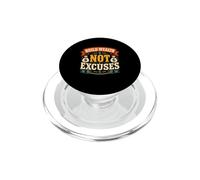 Costruire ricchezza non scuse soldi motivazione PopSockets PopGrip per MagSafe
