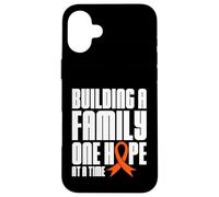 Costruire un design di speranza familiare Custodia per iPhone 16 Plus