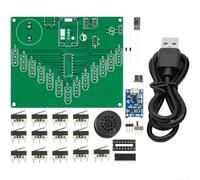 Costruire una Kalimba elettronica utilizzando componenti in scala pentatonica e un circuito stampato 77x44mm per l'apprendimento (kit)