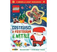 Costruisci e festeggia il Natale! Lego. Con adesivi. Ediz. a colori. Con set LEGO®