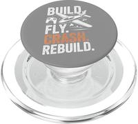Costruisci Fly Crash Ricostruisci RC Pilot Life PopSockets PopGrip per MagSafe