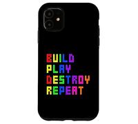 Costruisci Gioca Distruggi i blocchi di costruzione Master Builder Engineer Custodia per iPhone 11