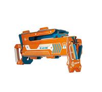 Costruisci il tuo lanciatore di aerei di carta,Crea un lanciatore di cartone completamente funzionante,Include 10 piani di carta pieghevoli 'n' Fly,Kit di slot sostenibile,Educational & STEM