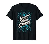 Costruito da Chaos, design organizzato dal caos Maglietta