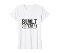 Costruito Diverso: Ho Quel Cane Dentro di Me Maglietta, Donna, Bianco, XL