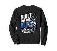 Costruito per Il Mantra Blue Deep Sea Fishing Felpa
