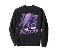 Costruito per la Pressione Dumbo Octopus Deep Sea Graphic Felpa