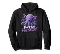 Costruito per la Pressione Dumbo Octopus Deep Sea Graphic Felpa con Cappuccio