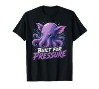 Costruito per la Pressione Dumbo Octopus Deep Sea Graphic Maglietta