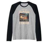 Costruito per Le Serate Luminose del Portico Maglia con Maniche Raglan