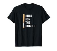 Costruito per The Dugout - Mazza da baseball Batter Hitter Home Run Maglietta