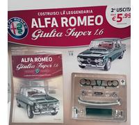 COSTRUSCI ALFA ROMEO GIULIA SUPER 1.6 -2' USCITA HACHETTE SCALA 1:8