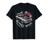 Costruttore Auto Progetto Garage Weekend Costruzione Maglietta