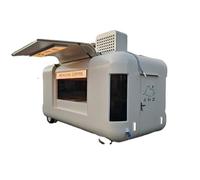 Costruttore di rimorchi per alimenti in crepe personalizzato | Camion da dessert mobile per gelato | Attrezzature per la vendita di venditori ambulanti | Layout aziendale dolce del festival