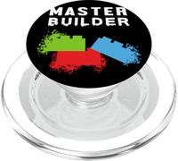 Costruttore Maestro Costruzione Costruzione Blocchi Mattoni Ingegnere PopSockets PopGrip per MagSafe