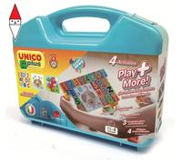 Androni Unico Plus Valigetta con Lettere, Numeri e Puzzle