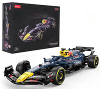 Rastar Red Bull RB19 Formula 1 Car - Kit modellino in scala 1:8 con 2509 pezzi, etichette fai da te, volante funzionale, tetto apribile, confezione regalo per gli appassionati di auto