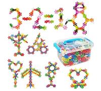 Costruzione Interlocking,Kit Di Ingegneria - Giocattolo Educativo STEM Per Apprendimento Sensoriale Per Bambini E Bambine 3-6 Anni - Per Asilo Scuola Infanzia Aula Casa Interno Viaggio Gita