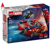 COSTRUZIONE LEGO AUTO DI SPIDER-MAN VS. VENOMIZED WOLVERINE