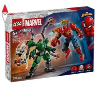 COSTRUZIONE LEGO BATTAGLIA MECH SPIDER-MAN VS. DOC OCK