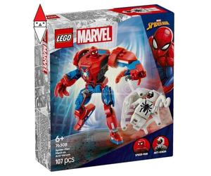 COSTRUZIONE LEGO MECH DI SPIDER-MAN CONTRO ANTI-VENOM
