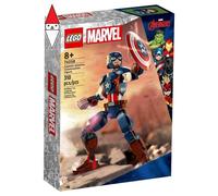 COSTRUZIONE LEGO PERSONAGGIO DI CAPTAIN AMERICA
