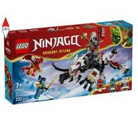 costruzione Lego zilvar e grimtak la bestia drago 71863