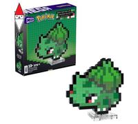 COSTRUZIONE MATTEL MEGA POKEMON PIXEL ART BULBASAUR