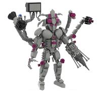 Costruzione Mattoncini Toilet Titan WC TV Man Figure Building Block Giocattoli Modello Skibidi Scienziato Cameraman Speakerman Uomo Adulti Bambini Fan Action Toy Ragazzi Ragazze E