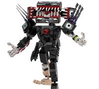 Costruzione Mattoncini Toilet Titan WC TV Man Figure Building Block Giocattoli Modello Skibidi Scienziato Cameraman Speakerman Uomo Adulti Bambini Fan Action Toy Ragazzi Ragazze Idea Regalo C
