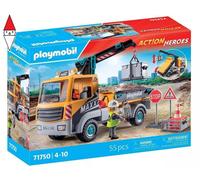 COSTRUZIONE PLAYMOBIL CAMION DA CANTIERE CON GRU