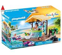 COSTRUZIONE PLAYMOBIL CHIOSCO CON NOLEGGIO BARCHETTE
