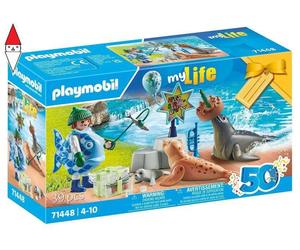 COSTRUZIONE PLAYMOBIL CUSTODE CON ANIMALI MARINI - MY LIFE