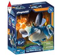 COSTRUZIONE PLAYMOBIL DRAGONS THE NINE REALMS PLOWHORN AND D ANGELO