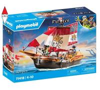 COSTRUZIONE PLAYMOBIL NAVE PIRATA