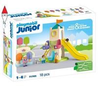 COSTRUZIONE PLAYMOBIL PARCO GIOCHI AVVENTURA - JUNIOR