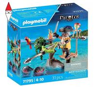 COSTRUZIONE PLAYMOBIL PIRATA CON BALESTRA